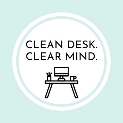 clean desk