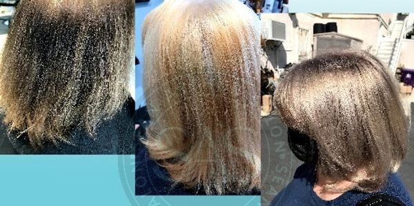 Hair color correction. Sean Arthur Salon. Hair color correction Long Beach CA.
