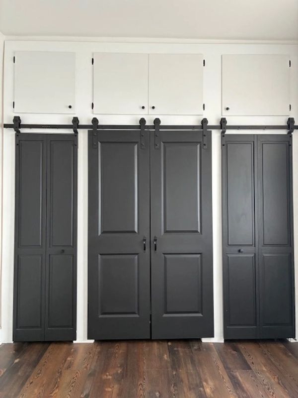 Bedroom closet doors recently added
