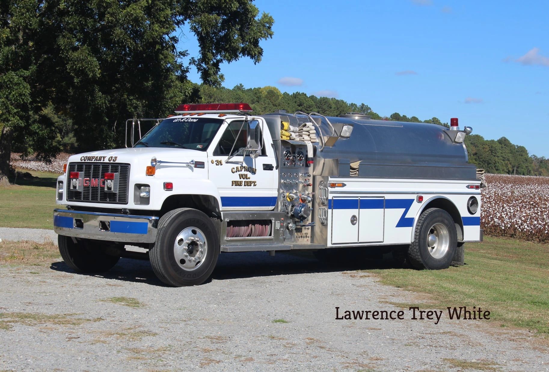 Tanker 31 
1996 GMC 8500 
S & S 750/2000