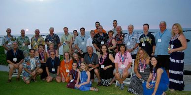 The first Hawai'i Un-Conference put on by Tron Jordheim and Liz Langsteiner. 