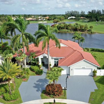 Heather Ridge frontal with lake in the back
