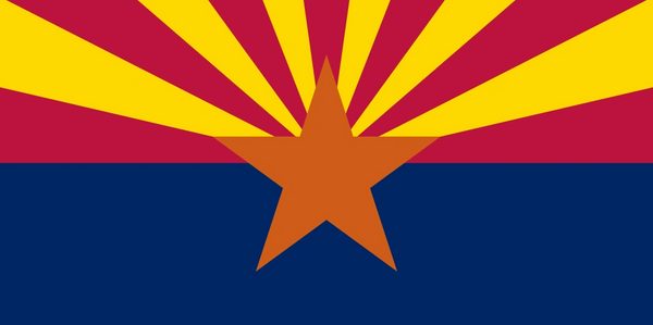 image of the Arizona State flag