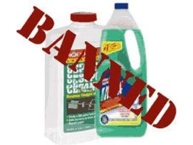 Image of banned products