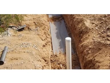 Close image of Septic System Repair underground