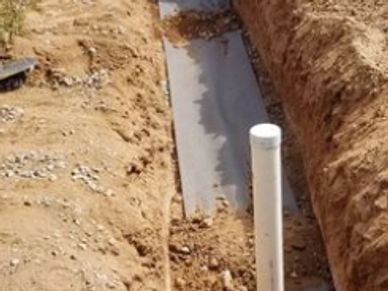 Close image of Septic System Repair underground