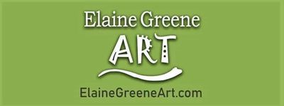 Elaine Greene Art on the display of the website