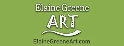 Elaine Greene Art on the display of the website