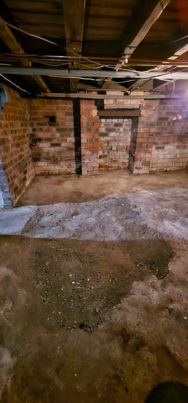 after builders clean up