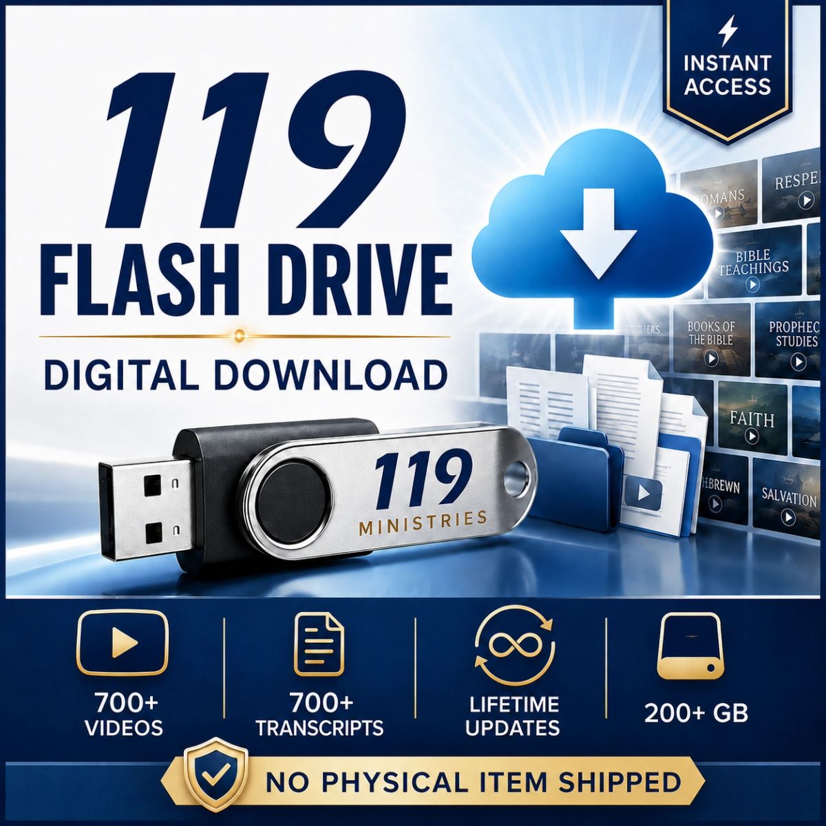 119 Flash Drive — Digital Download with Lifetime Updates