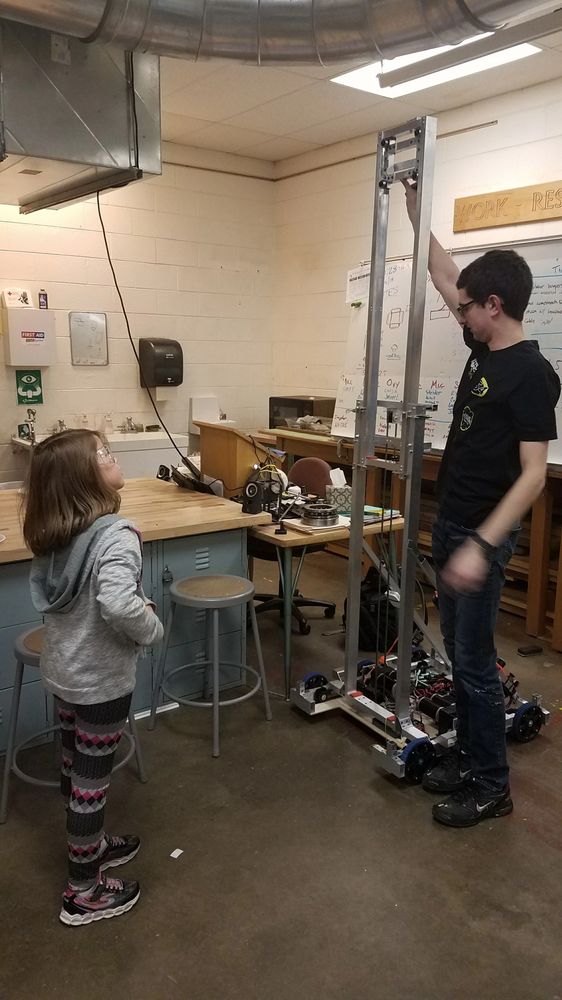 GEMS visit Alpine Robotics