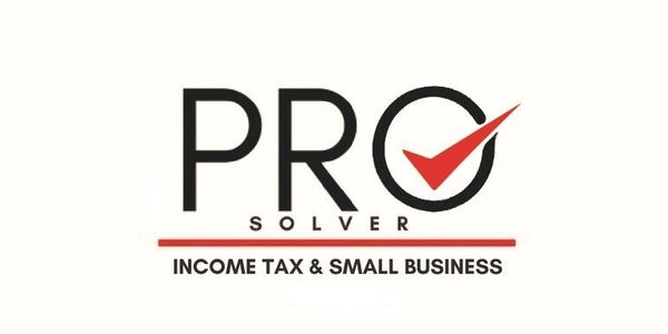Logo for Pro Solver, income tax and small business services.
