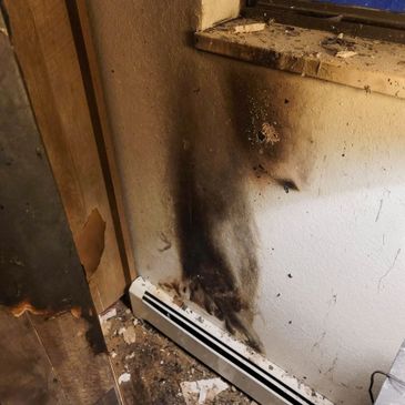fire damage to home