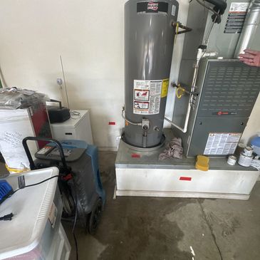 structure drying from water damage