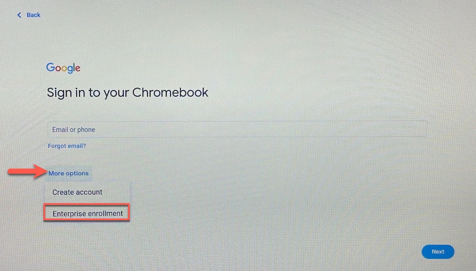Chrome Enterprise connector setup for Microsoft Intune