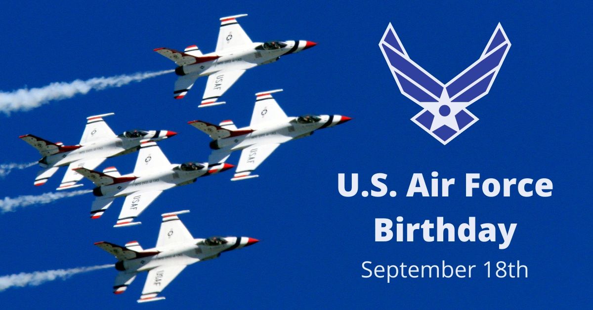 Happy birthday, U.S. Air Force!