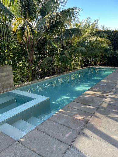 Our custom concrete swimming pools and renovations are constructed using the finest materials.