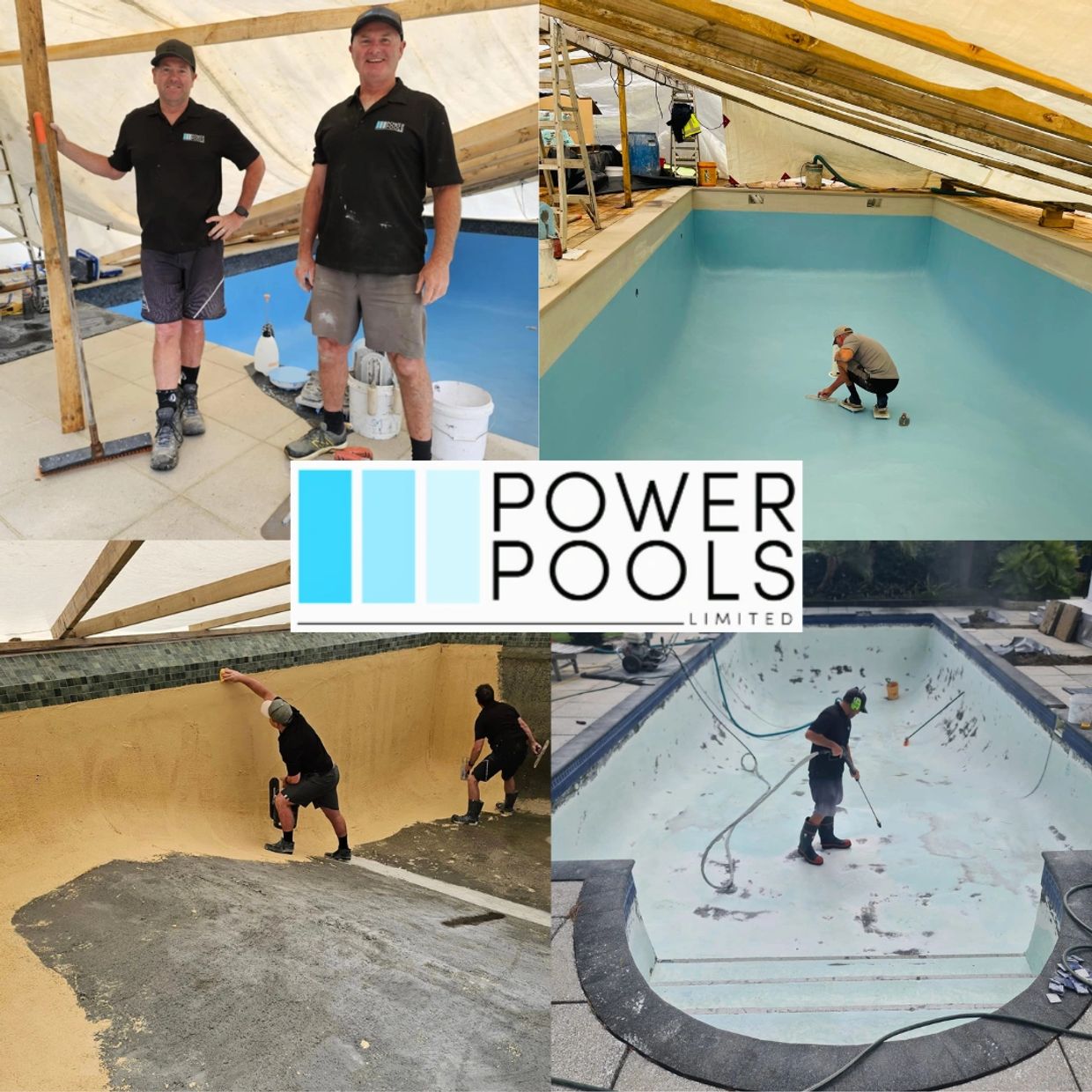 Jamie and Sean Power are Auckland's leading experts in swimming pool renovations and restorations.