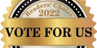 Shoreview Press Readers choice artwork - Vote For Us.