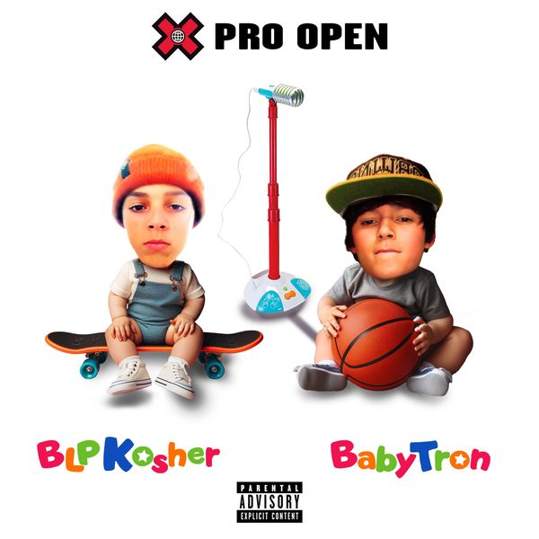 BLP Kosher & BabyTron’s “Pro Open” is a high-energy track with sharp verses and catchy beats.