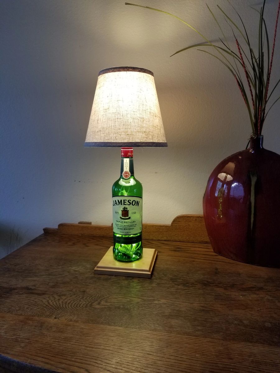 Jameson Irish Whiskey 1L Bottle Lamp