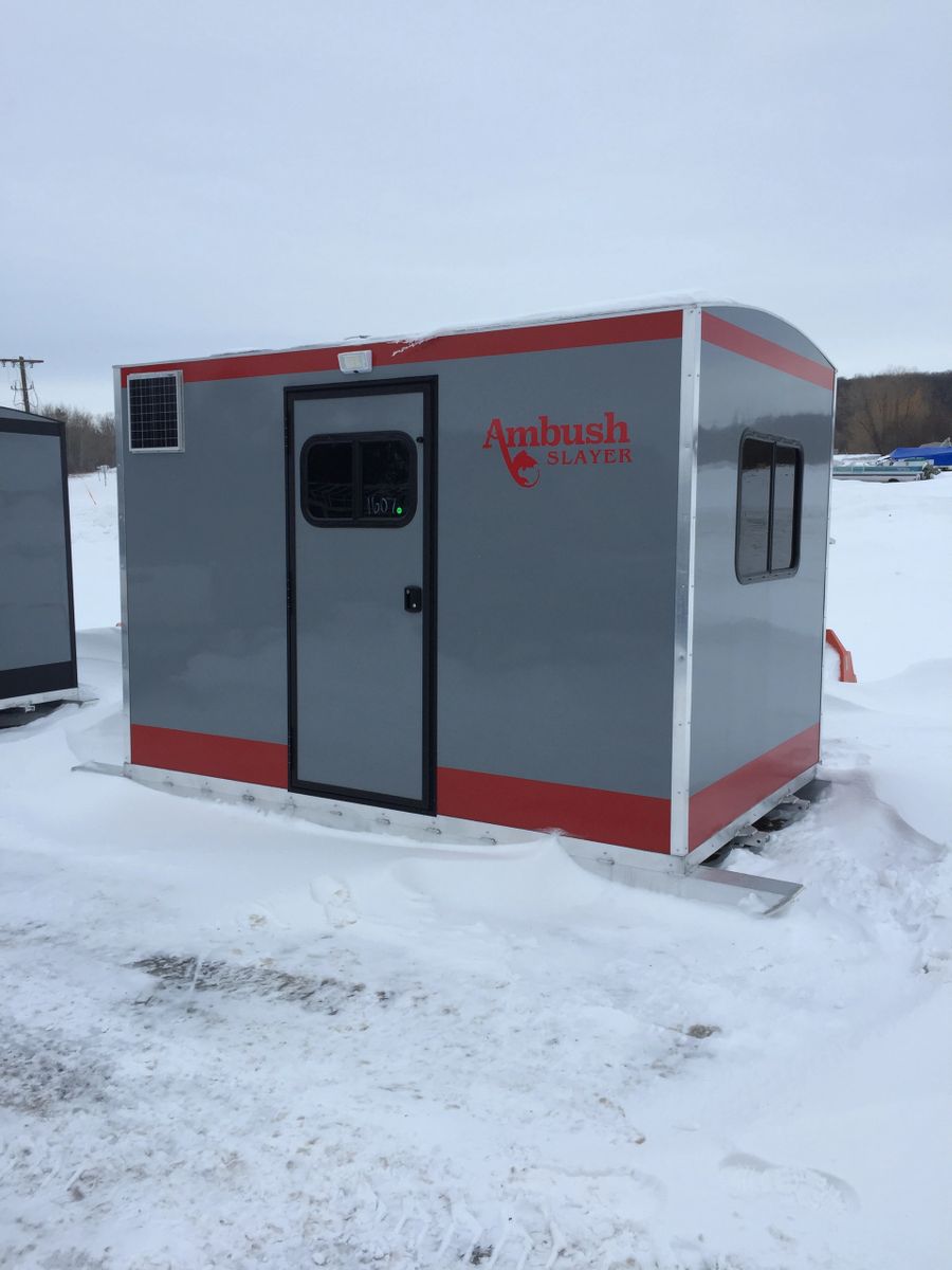 RED SLAYER SKID FISH HOUSE