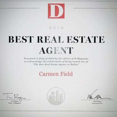 D Magazine Best Real Estate Agent
