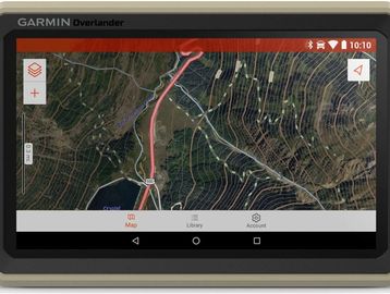 Garmin overlander navigator