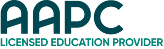 AAPC Licensed Education Provider logo.