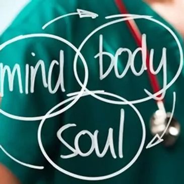 Mind, body, and soul interconnected for holistic health.