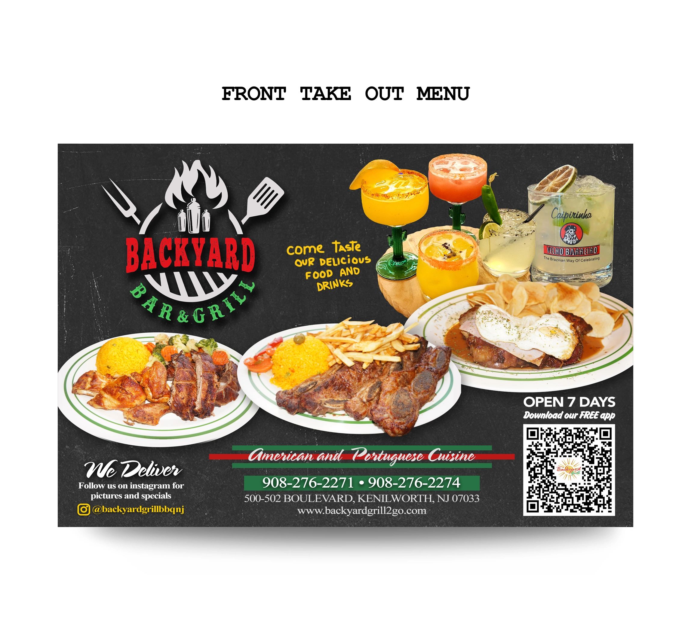 Bbq, Portuguese Food Backyard Grill Kenilworth, New Jersey