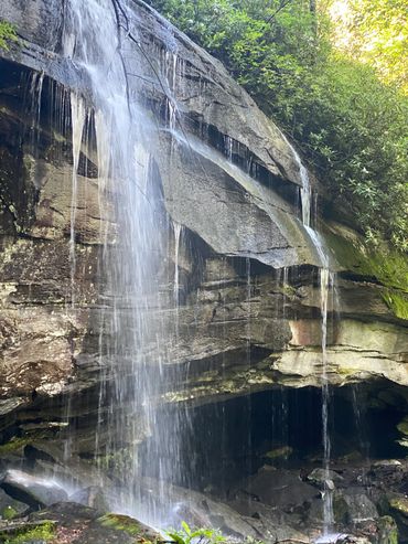 Slick Rock Falls Trail, Pisgah National Forest, Brevard, NC