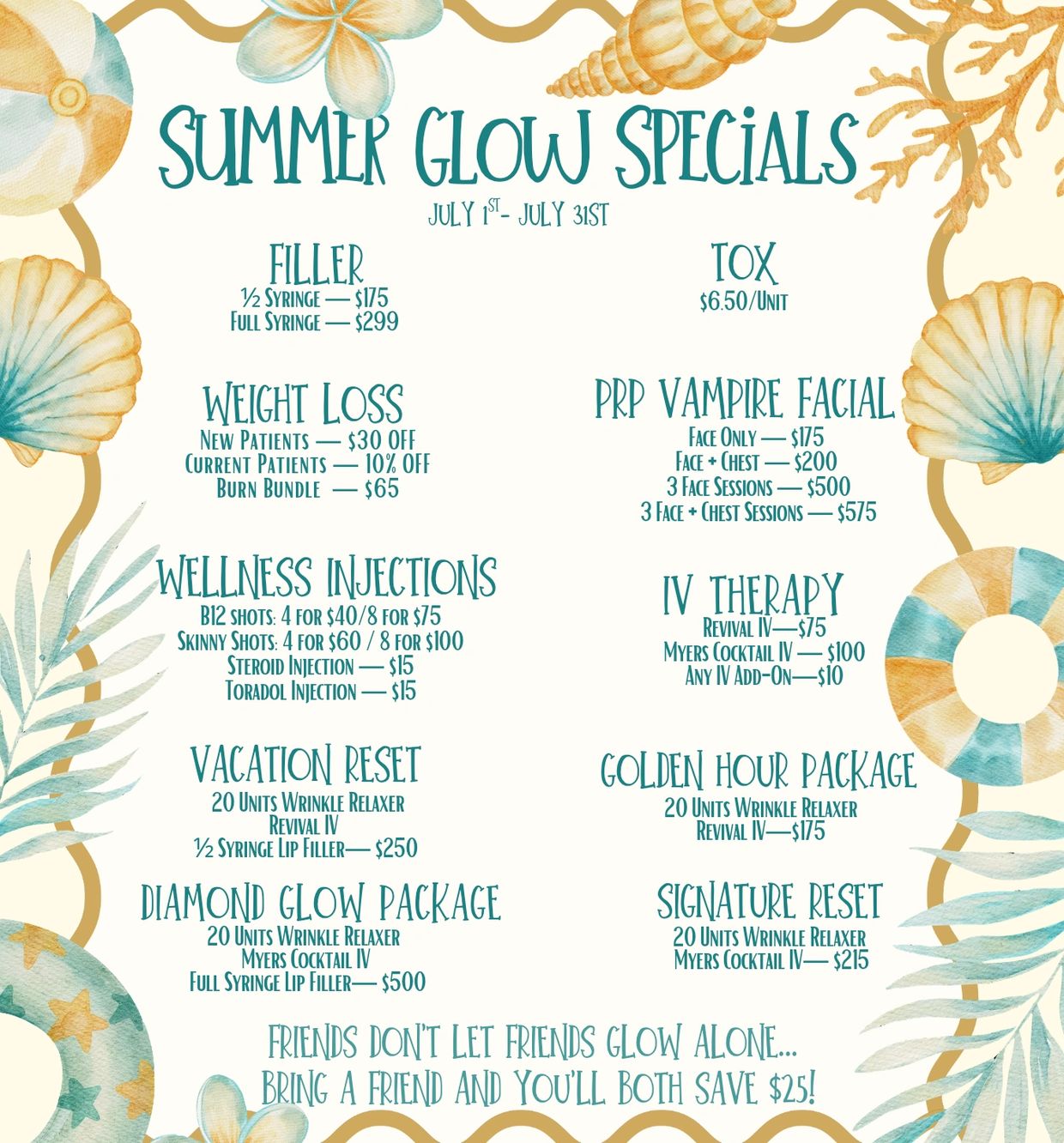 July Med Spa Specials in Norman, OK