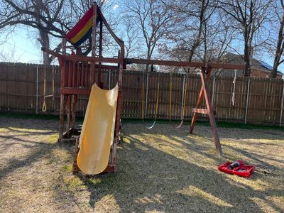 Playground swing set 