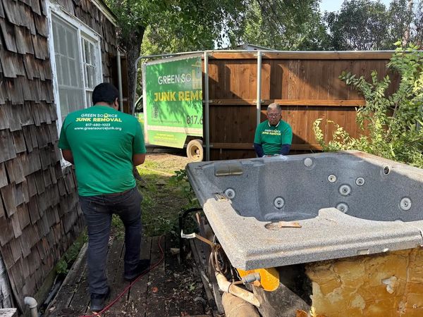 Hot Tub removal in Fort Worth