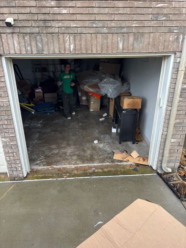 Garage cleanout in Fort Worth