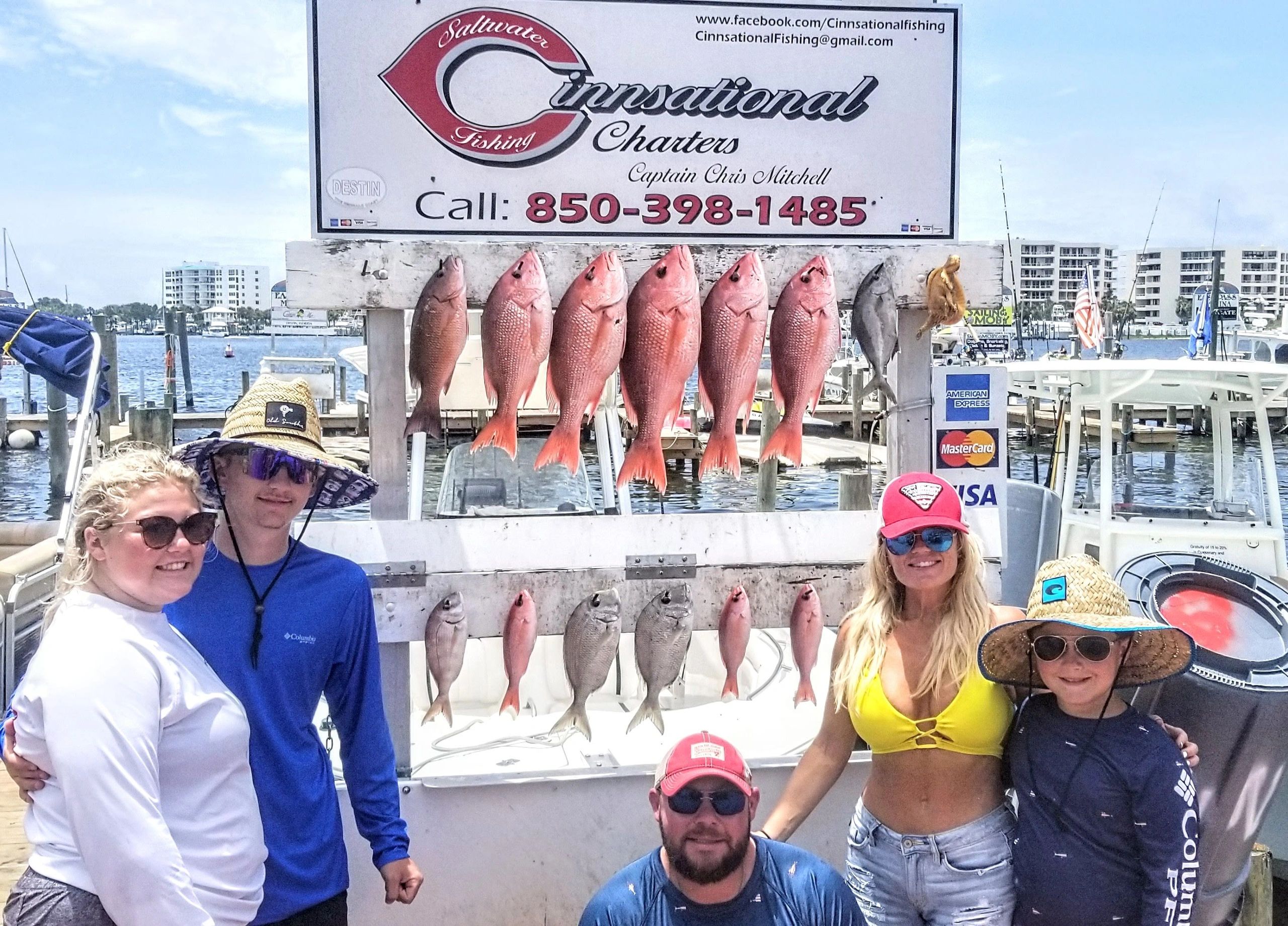 Cinnsational 5hr Family Fyn ted snapper trip