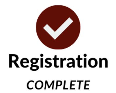 registration complete