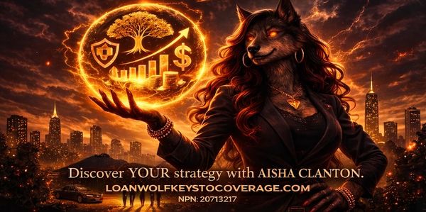 A pic of a wolf-like character that is holding a globe and at the bottom is the name of the website.