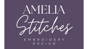 Amelia Stitches Embroidery Design