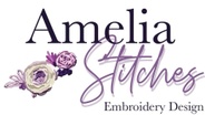 Amelia Stitches Embroidery Design