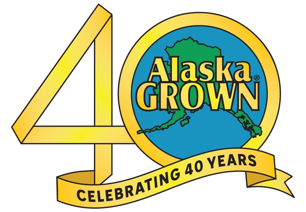 Alaska Grown Logo - celebrating 40 years !