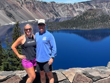 McKinnis at Crater Lake National Park