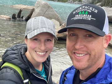 Richland Outdoor Teacher Forrest McKinnis hiking Colchuck Lake in Leavenworth, Washington