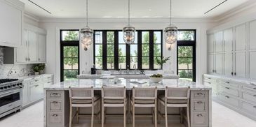 Kitchen Renovation palm beach with waterworks. 
