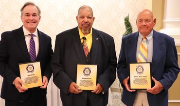 2025 Alumni Honorees - Mike Seidel, Rudolph Stanley, and Butch Waller 