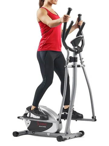 Sunny Health & Fitness  Home Cross-Training, Low Impact Exercise Cardio Workout Machine 