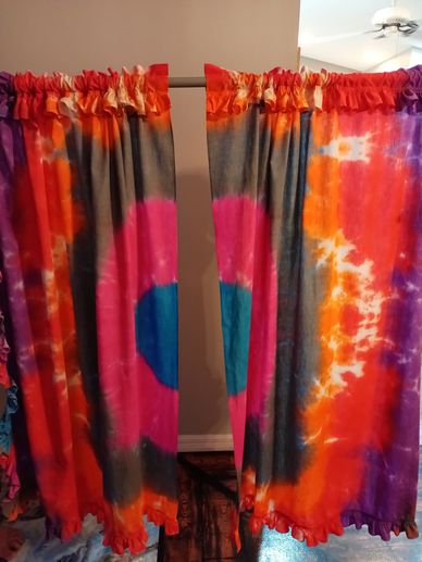 Would you like Custom dyed curtains