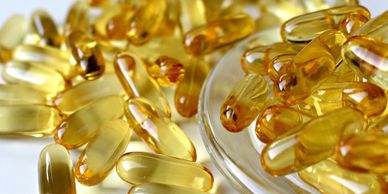 Fish oil capsules 