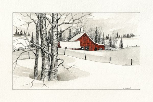 Pen, Ink and Watercolor 